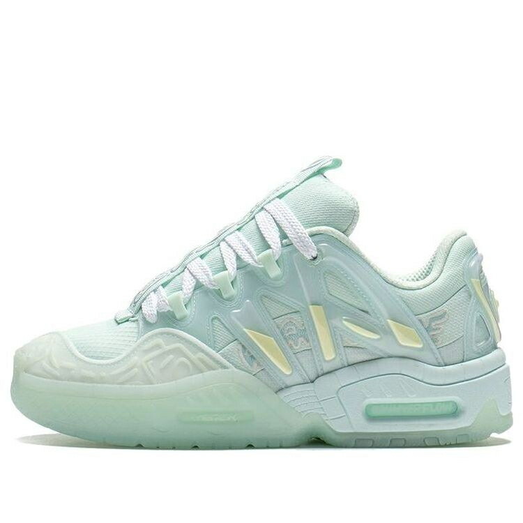 リーニン 緑 緑であること 2.0 \u0027LIGHT GREEN\u0027 スニーカー メンズ LI-NING COUNTERFLOW THE ONE YU AGCS307-1 / GREEN