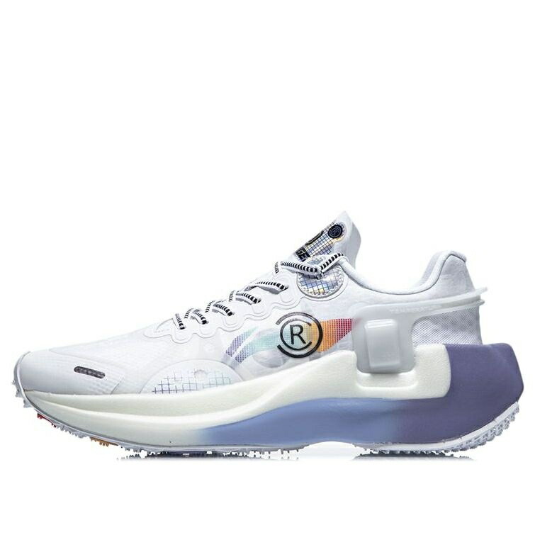 リーニン レンジャー 白いこと 白いこと 青み 青色 \u0027WHITE BLUE\u0027 スニーカー メンズ LI-NING WIND RANGER ESSENTIAL ARHR041-6 / WHITE BLUE