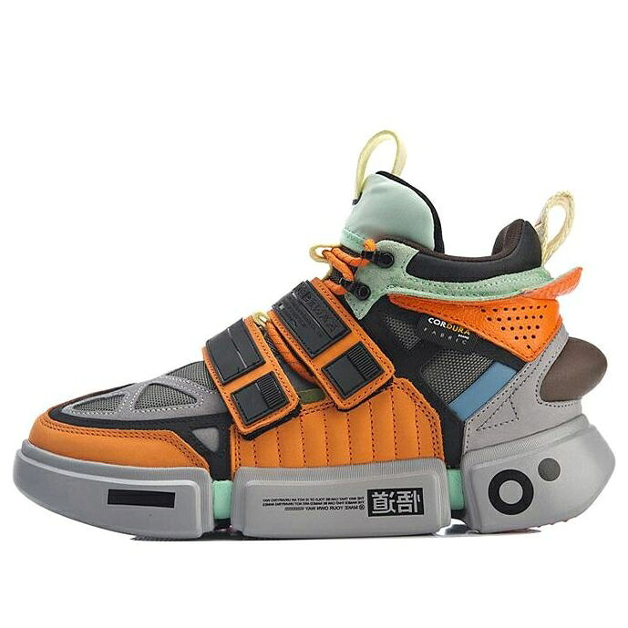 リーニン はやりっ児 \u0027ORANGE\u0027 スニーカー レディース LI-NING (WMNS) ESSENCE ACE AGWP018-1 / DEFAULT COLOR