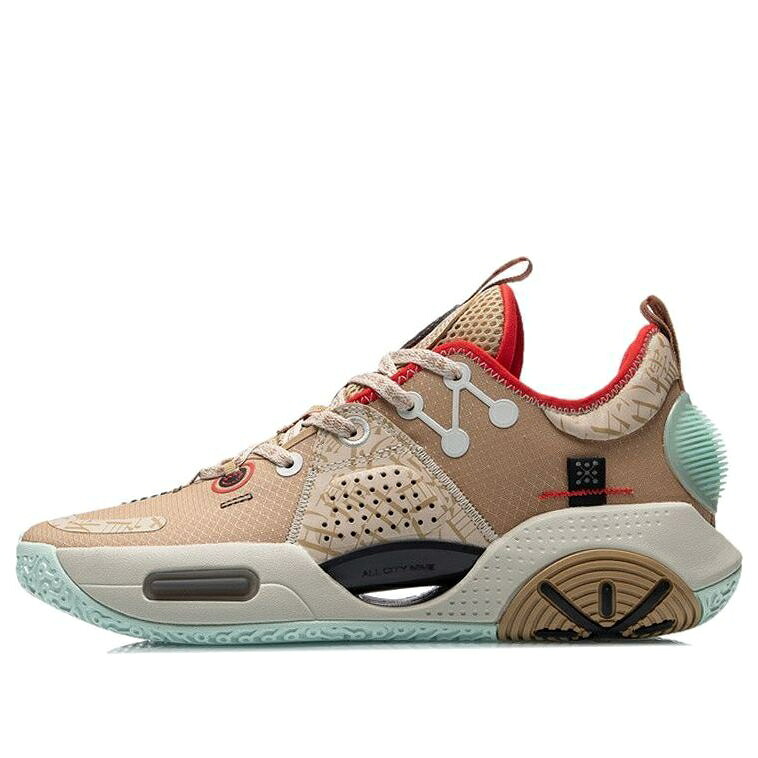 リーニン ウェイド シティ 青碧 青碧 \u0027NEW YEAR\u0027 スニーカー メンズ LI-NING WADE ALL CITY 9 ABAR005-1 / TAN BLUE