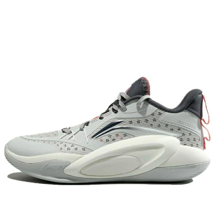 リーニン ブラスト ミッド 灰色 グレー 白色 ホワイト 'GREY WHITE' スニーカー メンズ LI-NING BLAST SE MID ABPS047-3 / GREY WHITE｜スニケス