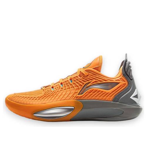 リーニン バトラー 橙 オレンジ色 薄墨色 薄墨色 \u0027VICTORY\u0027 スニーカー メンズ LI-NING JIMMY BUTLER 3 ABAU107-26 / ORANGE GREY