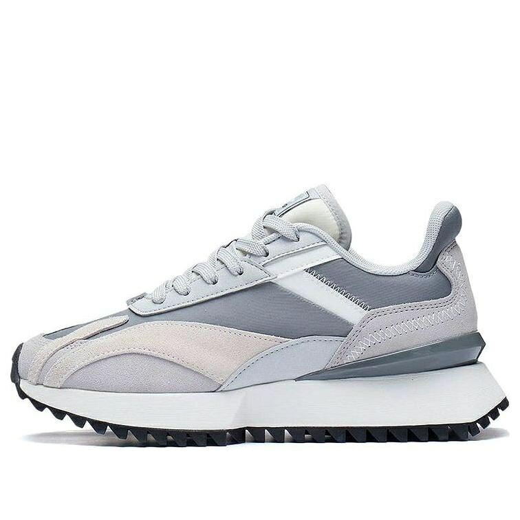 リーニン 積貨委託貨物 薄墨色 薄墨色 白いこと 白いこと \u0027GREY WHITE\u0027 スニーカー メンズ LI-NING CARGO CARRYING AGCS261-5 / GREY WHITE