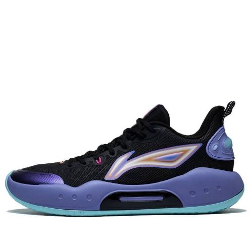 リーニン チーム 黒色 ブラック 紫 パープル 'BLACK PURPLE' スニーカー メンズ LI-NING YUSHUAI 17 TEAM ABPT039-2 / BLACK PURPLE