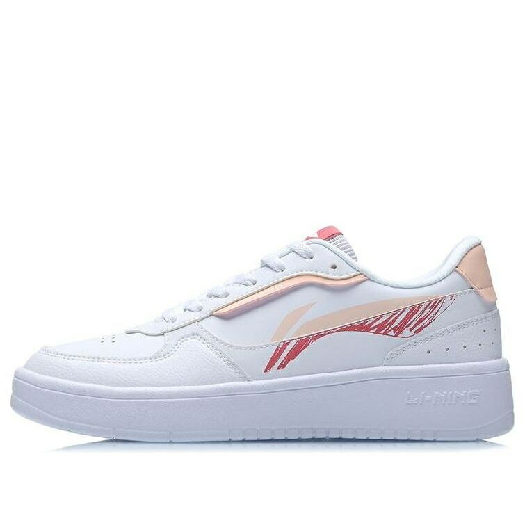 リーニン クラシック 白色 ホワイト 赤 レッド 'WHITE RED' スニーカー レディース LI-NING (WMNS) CLASSIC CUSHION AGCR198-2 / WHITE RED 26,910円
