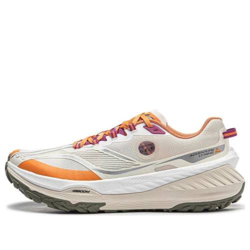 リーニン プロ ベージュ 橙 オレンジ 白色 ホワイト 'BEIGE ORANGE' スニーカー レディース LI-NING (WMNS) DILU PRO ARNT004-9 / BEIGE ORANGE WHITE｜スニケス