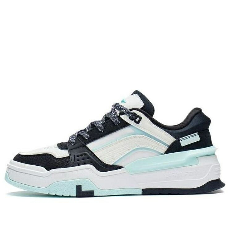 リーニン スケート スニーカー 運動靴 黒色 ブラック 白色 ホワイト 青色 ブルー 'WHITE BLUE' スニーカー レディース LI-NING (WMNS) AG SKATE SHOES BLACK AGCS246-1 / BLACK WHITE BLUE