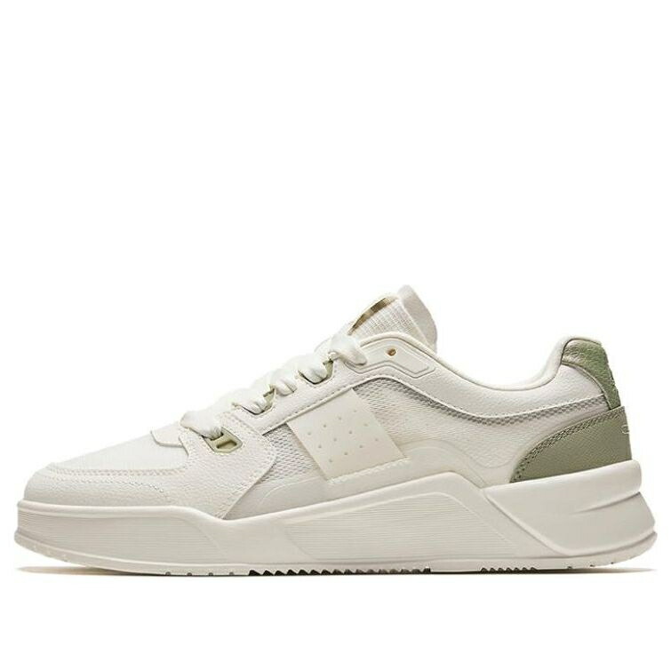 つづき物 白いこと 白いこと 緑 緑であること \u0027WHITE GREEN\u0027 スニーカー メンズ ANTA SKATEBOARDING SERIES SNEAKERS 112428013-1 / WHITE GREEN
