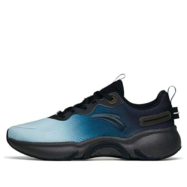 ラン コレクション 青色 ブルー 白色 ホワイト 黒色 ブラック 'BLUE BLACK' スニーカー メンズ ANTA RUN COLLECTION 112225520-8 / BLUE WHITE BLACK|スニケス
