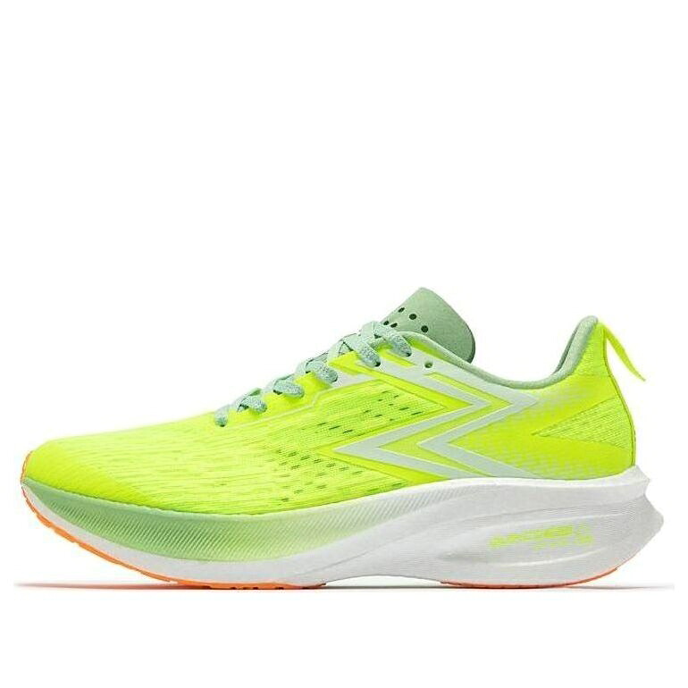 黄色 イエロー 緑 グリーン QU!K 'YELLOW GREEN' スニーカー メンズ 361 DEGREES 361 DEGREES X FOAM FLYING FLAME ET 672312215-9 / YELLOW GREEN