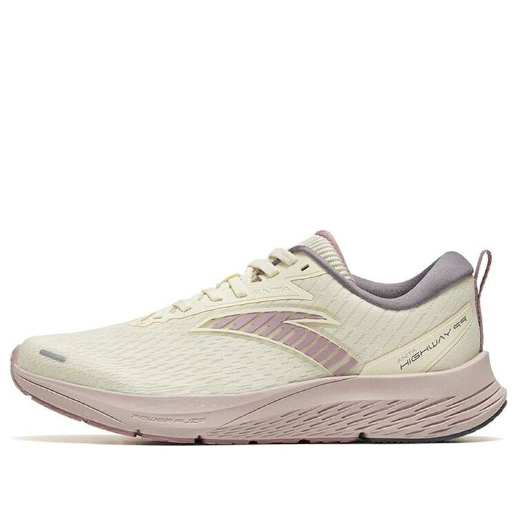 薄墨色 薄墨色 ベージュ 紫 パープル \u0027WHITE PURPLE\u0027 スニーカー レディース ANTA (WMNS) HIGHWAY 99 LOW GREY 122255599S-8 / BEIGE PURPLE