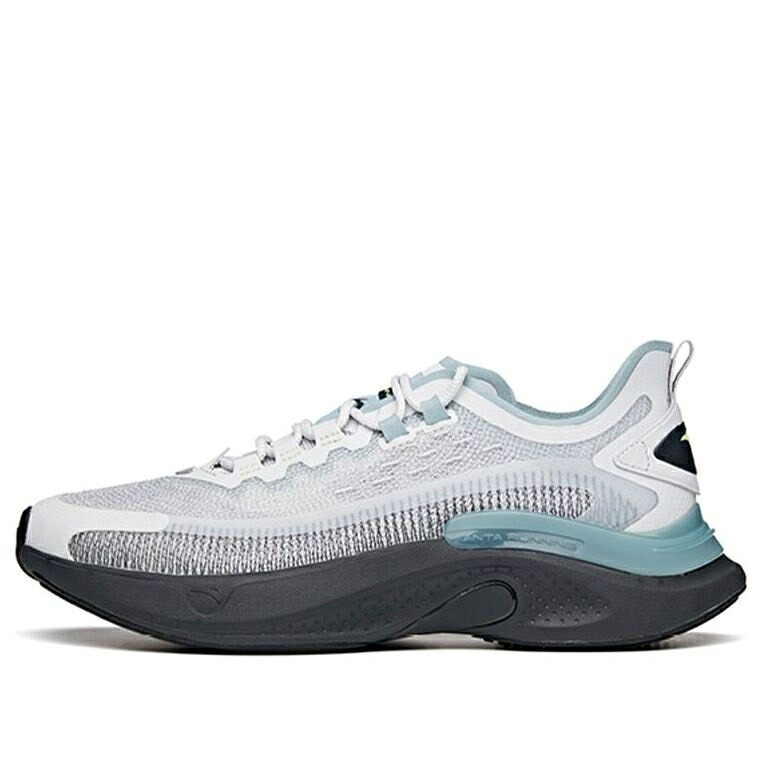 ラン コレクション 青色 ブルー 灰色 グレー 黒色 ブラック 'GREY BLACK' スニーカー メンズ ANTA RUN COLLECTION BLUE 912125536-3 / GREY BLUE BLACK