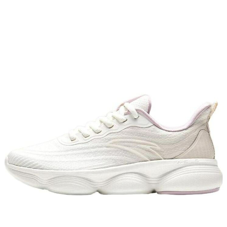 つづき物 白いこと 白いこと ベージュ \u0027WHITE BEIGE\u0027 スニーカー レディース ANTA (WMNS) RUNNING SERIES SNEAKERS 922335572-3 / WHITE BEIGE