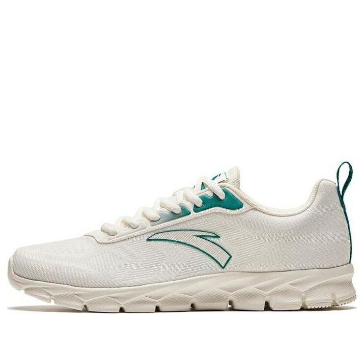 スニーカー 運動靴 白色 ホワイト 緑 グリーン 'WHITE GREEN' スニーカー メンズ ANTA RUNNING SHOES 912425529-1 / WHITE GREEN