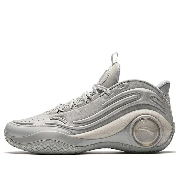 薄墨色 シメント 砂上の楼閣 薄墨色 ベージュ 4.0 \u0027LIGHT GREY\u0027 スニーカー メンズ ANTA CEMENT BUBBLE 912411604S-2 / LIGHT GREY BEIGE