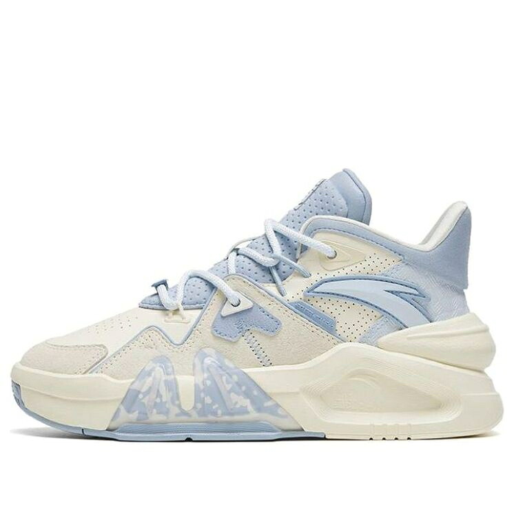 白いこと 白いこと 皮膚軟化剤 青み 青色 \u0027CREAM BLUE\u0027 スニーカー レディース ANTA (WMNS) BADAO 4 WHITE 122318080-5 / CREAM WHITE BLUE