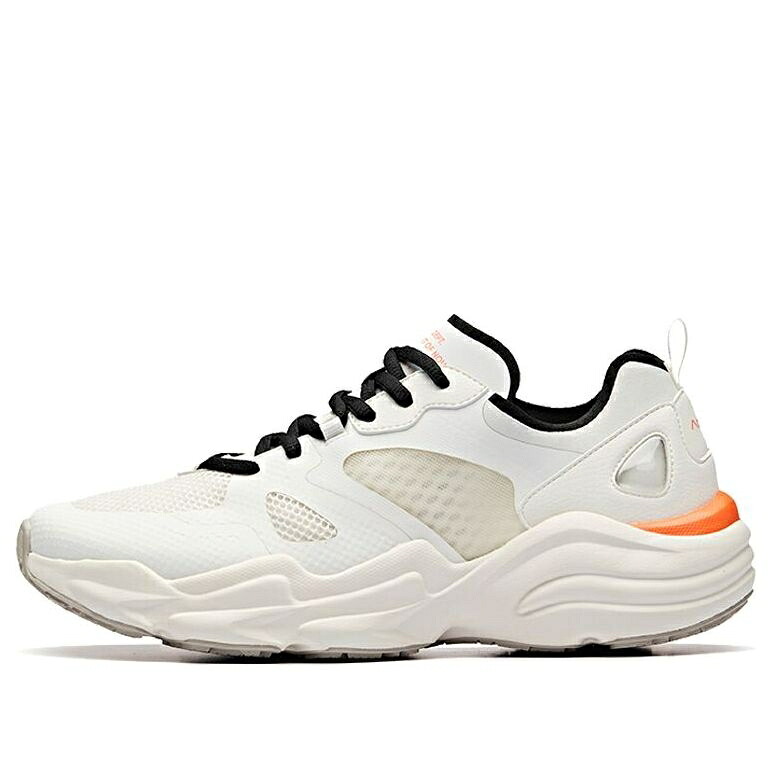 続きもの ベージュ 白いこと 白いこと 黒いこと 黒いこと 橙 オレンジ色 \u0027WHITE ORANGE\u0027 スニーカー メンズ ANTA LIFE SERIES SNEAKERS BEIGE 91928880-2 / WHITE BEIGE BLACK ORANGE