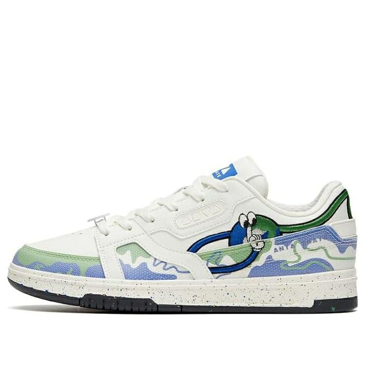 白色 ホワイト 緑 グリーン 'WHITE GREEN' スニーカー メンズ ANTA A-SHOCK 112329231-2 / WHITE GREEN