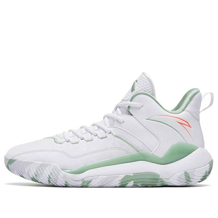 レーザー 白色 ホワイト 緑 グリーン 橙 オレンジ 'WHITE GREEN' スニーカー メンズ ANTA LASER 4 112311607-1 / WHITE GREEN ORANGE｜スニケス 28,340円