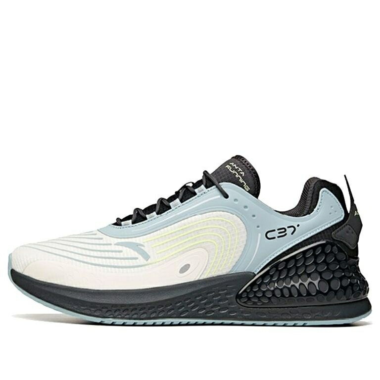 白いこと 白いこと 青味 青み 黒いこと 黒いこと C37+ \u0027BLACK BLUE\u0027 スニーカー メンズ ANTA LOW 912225537-3 / WHITE BLUE BLACK