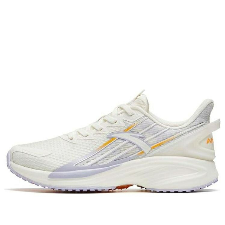 紫 パープル 白色 ホワイト 黄色 イエロー 'WHITE YELLOW' スニーカー レディース ANTA (WMNS) LINGPAO 3 PURPLE 122325585-4 / WHITE PURPLE YELLOW