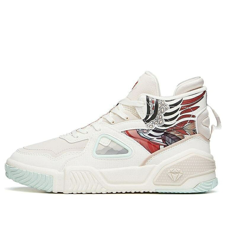 つづき物 御機嫌 白いこと 白いこと \u0027FLAME\u0027 スニーカー レディース ANTA (WMNS) LIFE SERIES SNEAKERS HIGH 122148088-2 / WHITE