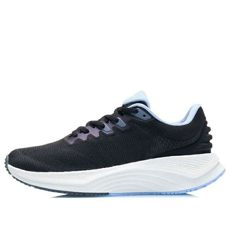 リーニン 青色 ブルー 黒色 ブラック 白色 ホワイト 'BLACK WHITE' スニーカー レディース LI-NING (WMNS) YUEYING BLUE ARHR128-3 / BLACK BLUE WHITE