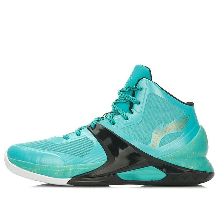 リーニン ウェイド 緑 緑であること 青み 青色 \u0027GREEN BLUE\u0027 スニーカー メンズ LI-NING WADE SIXTH ABAL013-2 / GREEN BLUE