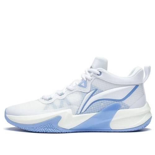 リーニン スピード 白色 ホワイト 青色 ブルー WHITE BLUE スニーカー メンズ LI-NING SUPERLIGHT SPEED 1 ABAS041-4 / WHITE BLUE