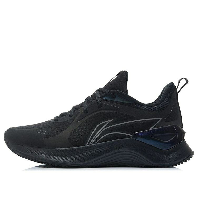 リーニン 化学元素 黒いこと 黒いこと \u0027BLACK\u0027 スニーカー メンズ LI-NING YUEYING ELEMENT ARHR223-5 / BLACK 靴-メンズ靴-スニーカー