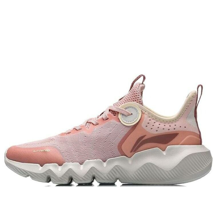 リーニン 橙 オレンジ色 サクラ色 白いこと 白いこと \u0027PINK WHITE\u0027 スニーカー レディース LI-NING (WMNS) FLEX ORANGE ARKR006-3 / PINK ORANGE WHITE