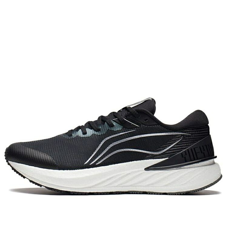 リーニン エレメント 黒色 ブラック 白色 ホワイト 'BLACK WHITE' スニーカー メンズ LI-NING YUEYING ELEMENT 2 ARHS015-3 / BLACK WHITE