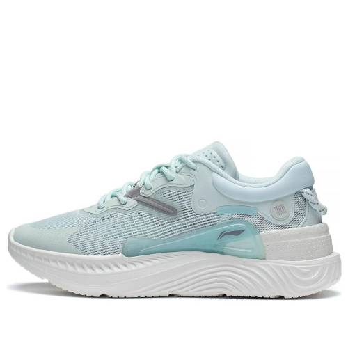 リーニン ライト 緑 グリーン 青色 ブルー 白色 ホワイト LIGHT BLUE スニーカー レディース LI-NING (WMNS) SPARK LITE GREEN AGLT102-1 / GREEN BLUE WHITE