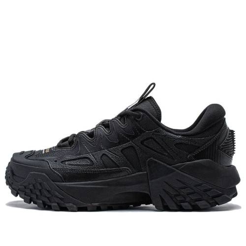 リーニン 黒いこと 黒いこと \u0027BLACK\u0027 スニーカー メンズ LI-NING CF LINCHUAN FW AGLT161-3 / BLACK