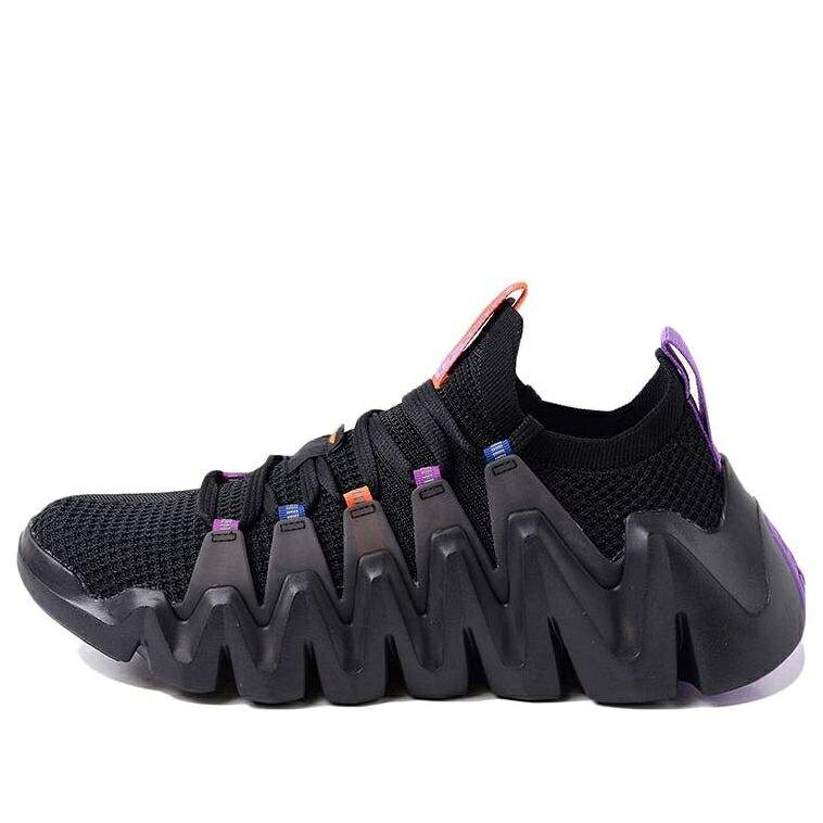 リーニン クレイジー ラン 黒色 ブラック 紫 パープル 'BLACK PURPLE' スニーカー メンズ LI-NING CRAZY RUN FLEX ARKR007-1 / BLACK PURPLE 36,010円