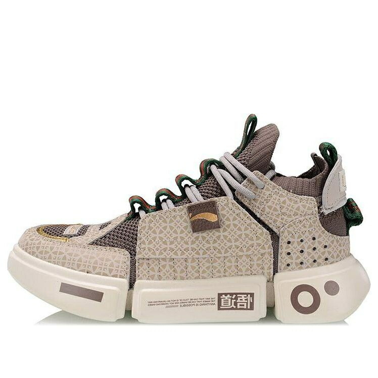 リーニン ウェイド エース 茶色 ブラウン 灰色 グレー 'PARIS WEEK' スニーカー レディース LI-NING (WMNS) WADE ESSENCE 2 ACE FASHION AGBN062-15 / BROWN GREY SAIL