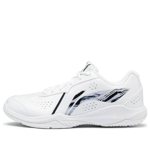 リーニン サンダー ともし火 白いこと 白いこと 黒いこと 黒いこと \u0027WHITE BLACK\u0027 スニーカー メンズ LI-NING THUNDER LITE AYTS020-7 / WHITE BLACK