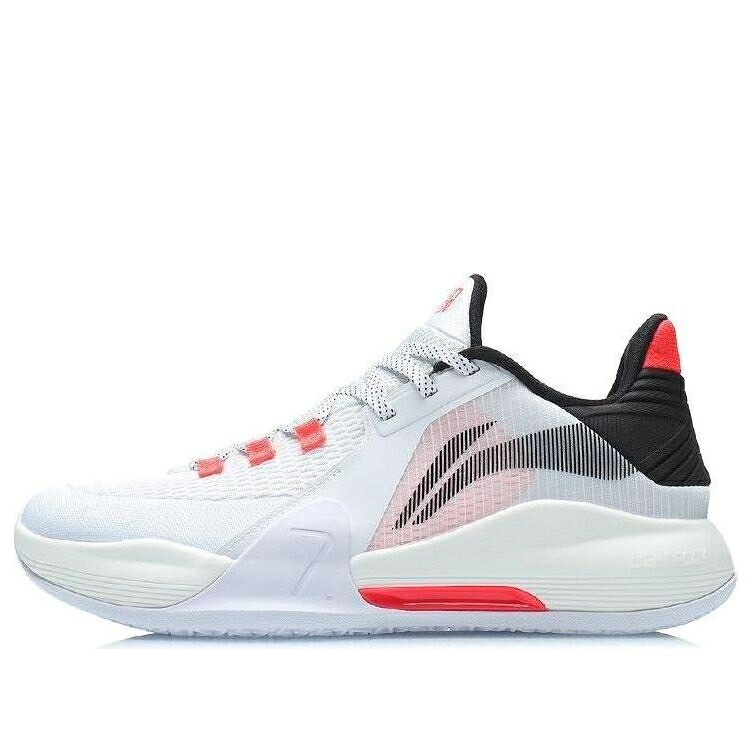 リーニン 判定基準 白いこと 白いこと \u0027WHITE RED\u0027 スニーカー メンズ LI-NING BLITZ 7 FLAME ABPR007-1 / STANDARD WHITE FLUORESCENT FLAME