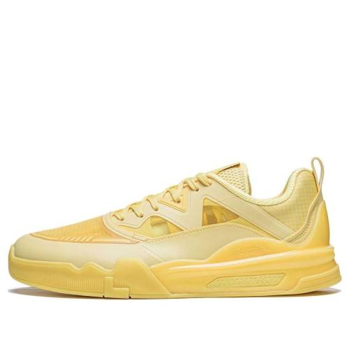 リーニン スニーカー 運動すること靴 黄味がかった 黄色 \u0027YELLOW\u0027 スニーカー メンズ LI-NING ELLINGTON SKATEBOARDING SHOES AEPR009-39 / YELLOW