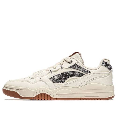 リーニン 白色 ホワイト 黒色 ブラック ベージュ 茶色 ブラウン 'BEIGE GUM' スニーカー メンズ LI-NING MOON WHITE BLACK AGCS251-36 / BEIGE BLACK BROWN 22,265円