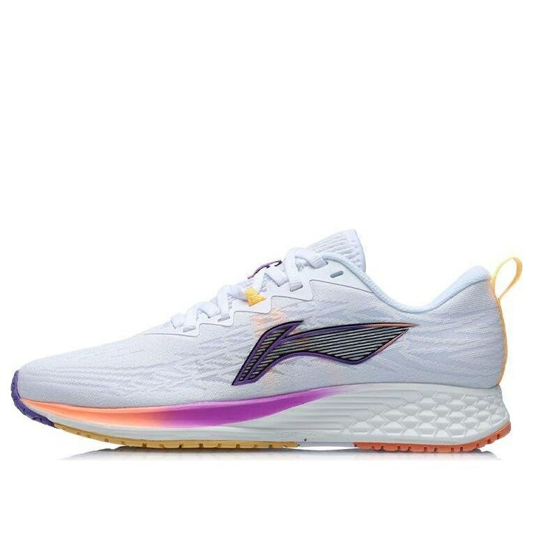 リーニン 紫 パープル 判定基準 白いこと 白いこと \u0027WHITE IVORY\u0027 スニーカー レディース LI-NING (WMNS) DARK HORSE 4 PURPLE ARMR004-4 / STANDARD WHITE