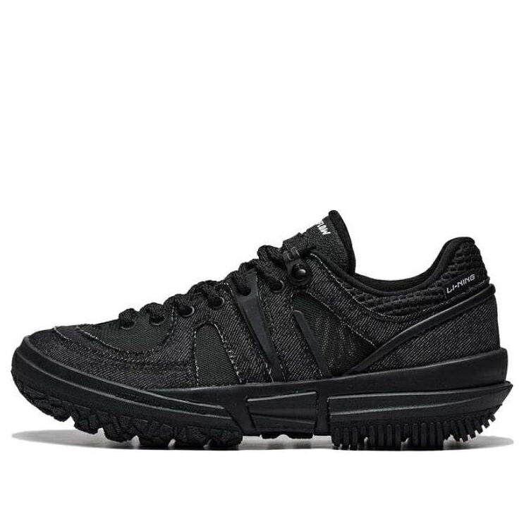 リーニン ともし火 黒いこと 黒いこと \u0027BLACK\u0027 スニーカー レディース LI-NING (WMNS) CF LINCHUAN LITE AGLT082-8 / BLACK