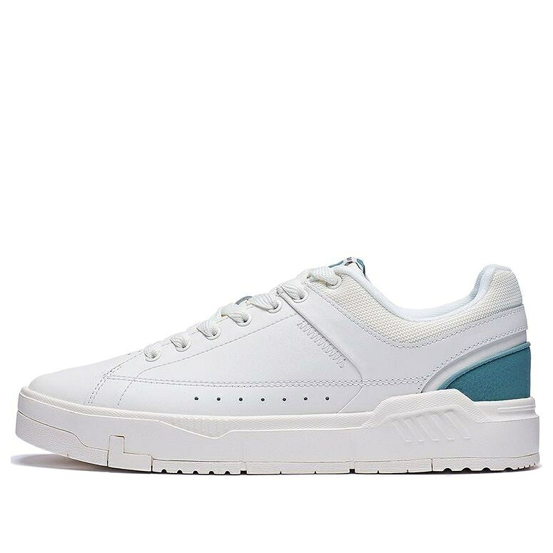 リーニン スニーカー 運動すること靴 白いこと 白いこと 青味 青み \u0027WHITE BLUE\u0027 スニーカー メンズ LI-NING COMMON 70S SHOES AGCT043-3 / WHITE BLUE