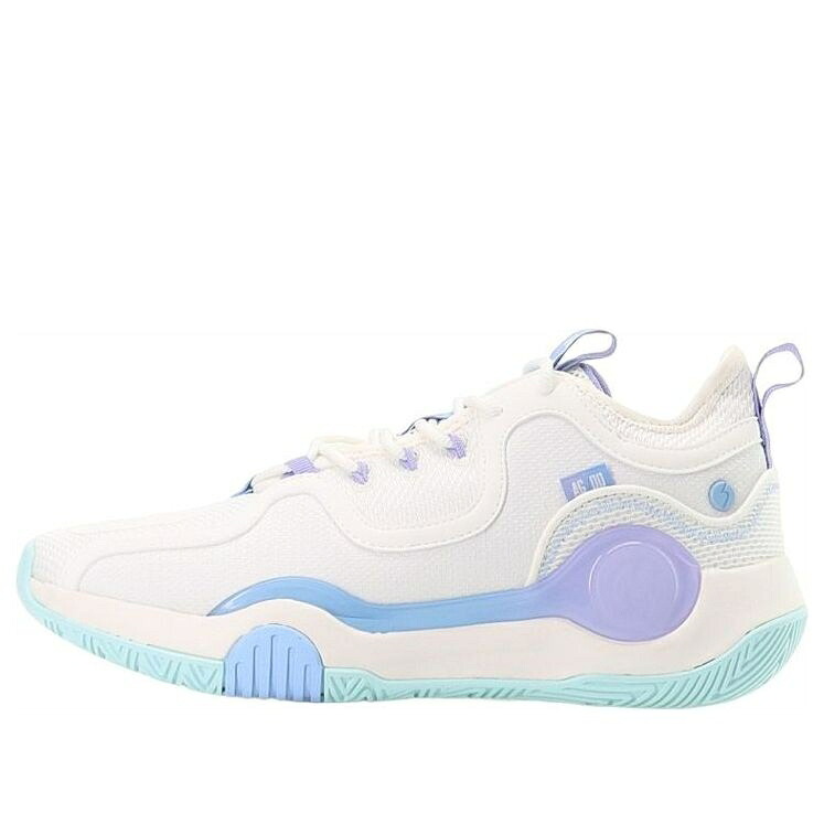 青色 ブルー 白色 ホワイト 'WHITE PURPLE' スニーカー メンズ 361 DEGREES 361 DEGREES AG PULL UP AARON GORDON LIGHT BLUE 672131106-6 / WHITE BLUE