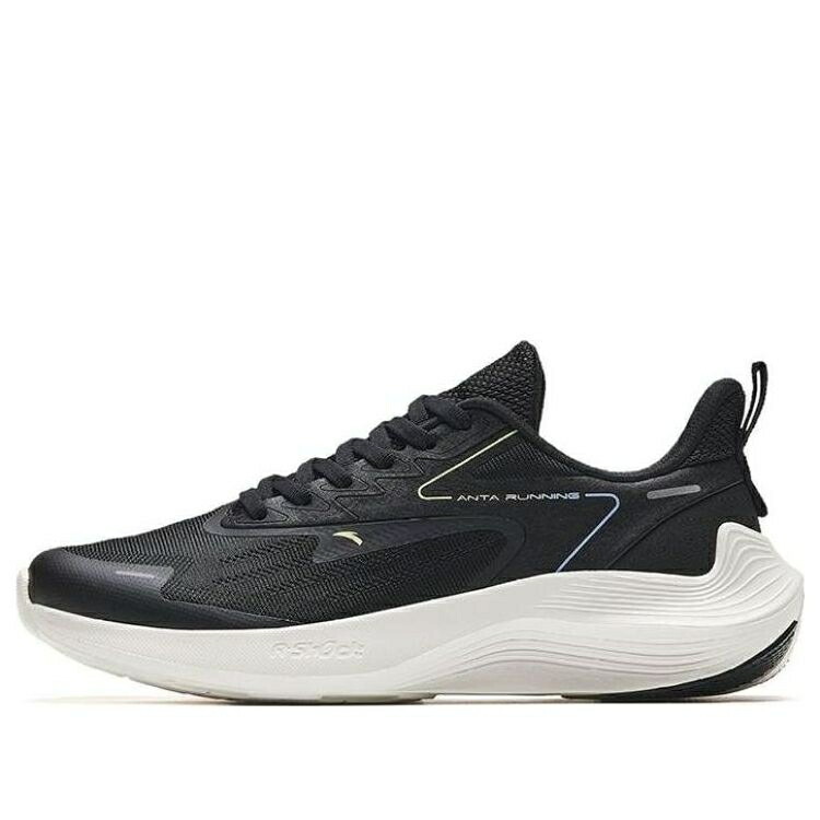 黒色 ブラック 白色 ホワイト 'BLACK WHITE' スニーカー レディース ANTA (WMNS) NEW STING 922335580-2 / BLACK WHITE