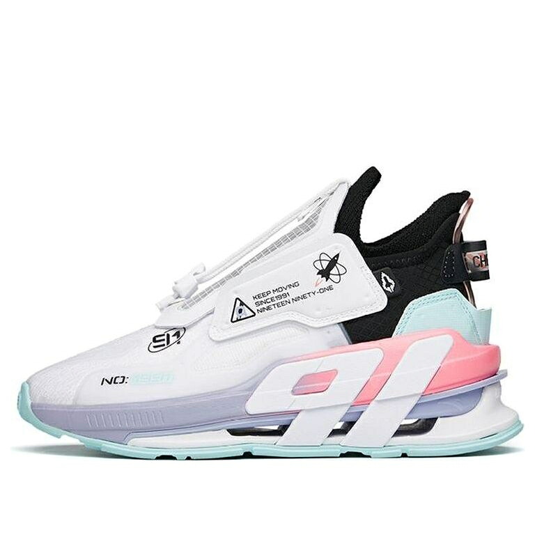 黒いこと 黒いこと 白いこと 白いこと 紫 パープル サクラ色 \u0027WHITE PURPLE\u0027 スニーカー レディース ANTA (WMNS) AT91 BLACK 122148851-3 / WHITE BLACK PURPLE PINK