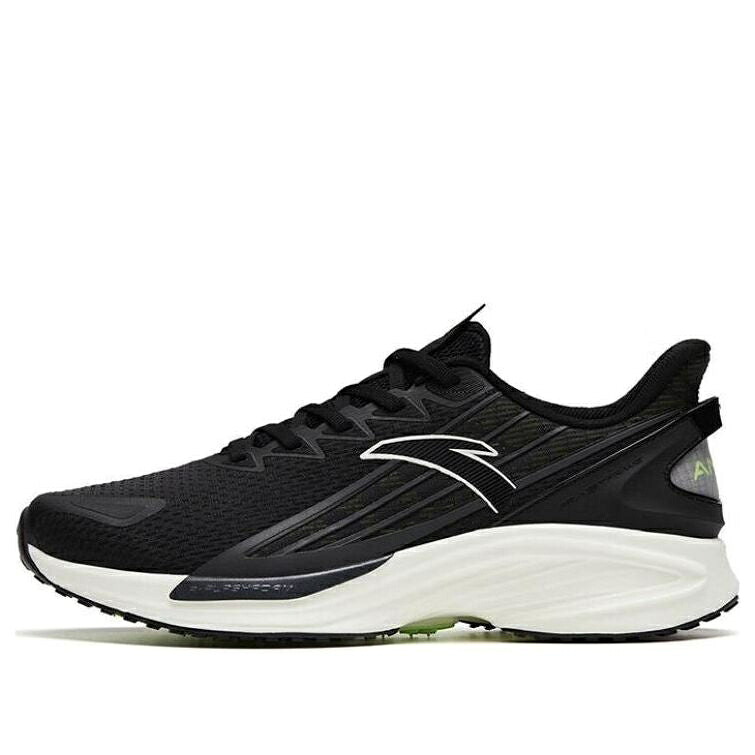 黒色 ブラック 白色 ホワイト 緑 グリーン 'BLACK WHITE' スニーカー メンズ ANTA LINGPAO 3 112325585-2 / BLACK WHITE GREEN