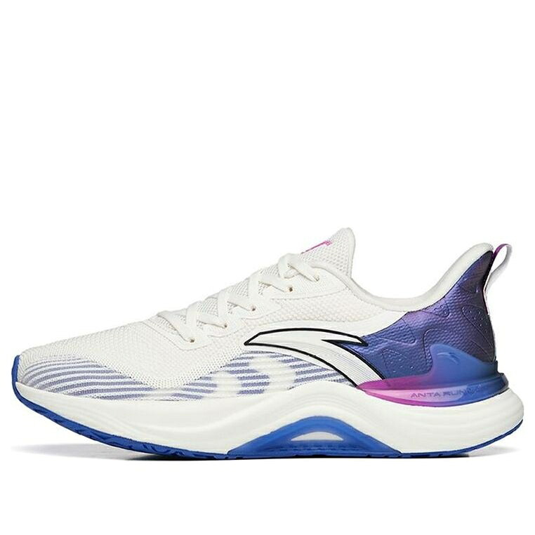 青色 ブルー 白色 ホワイト 紫 パープル 2.5 'WHITE PURPLE' スニーカー メンズ ANTA CHUANG LOW BLUE 112235582-3 / WHITE BLUE PURPLE｜スニケス