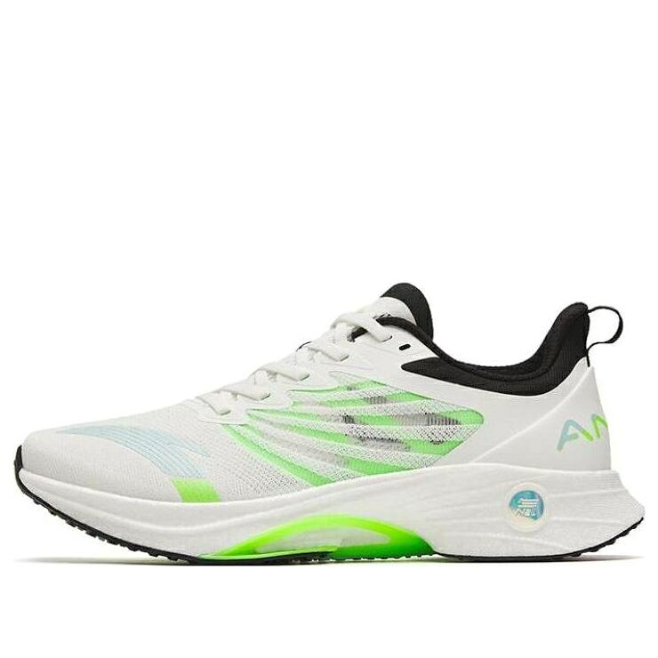 白いこと 白いこと 緑 緑であること 3.0 \u0027WHITE GREEN\u0027 スニーカー メンズ ANTA MACH NEON 112325583-5 / WHITE GREEN