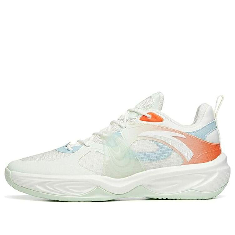 緑 緑であること 白いこと 白いこと 橙 オレンジ色 \u0027WHITE ORANGE\u0027 スニーカー メンズ ANTA WIND CAVE 3 GREEN 112231605-2 / WHITE GREEN ORANGE
